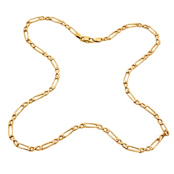 9ct Gold 8.4g 17 inch Unusual Chain